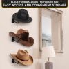 9 Pcs Helmet Holder Wall Mount Reliable Cowboy Hat Holder for Wall Made of Sturdy Metal Easy & Firm Installation for Convenient Storage of Helmets Hat