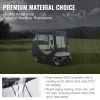 VEVOR Golf Cart Enclosure, 600D Polyester Driving Enclosure with 4-Sided Transparent Windows
