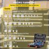 VEVOR Hydraulic Flaring Tool Kit, 45Â° Double Flaring Tool, Brake Repair Brake Flaring Tools for 3/16"-1/2"