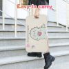 Foldable Laptop Table Portable Lap Desk Bed Table Tray Laptop Stand with Cup Holder & Tablet Slot & Lifting Handle for Working Writing Drawing & Eatin